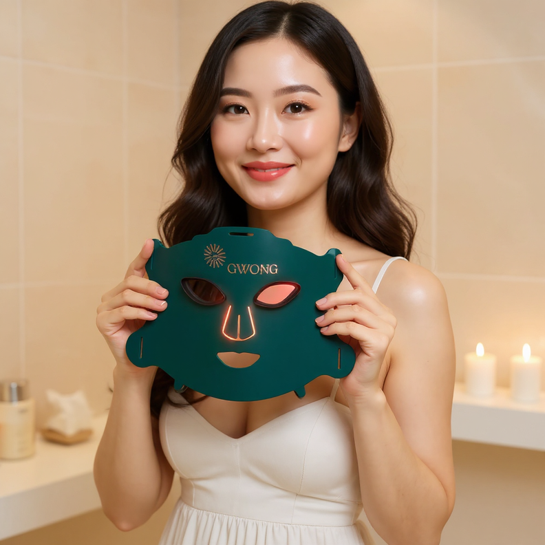 Gwong Premium LED Light Therapy Face Mask